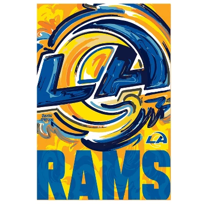 Evergreen NFL Los Angeles Rams Garden Suede Flag 12.5 X 18 Inches Indoor Outdoor Decor 1 Evergreen NFL Los Angeles Rams Garden Suede Flag 12.5 X 18 Inches Indoor Outdoor Decor