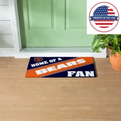 Evergreen Chicago Bears Team Turf Mat- 28 X 16 Inches Indoor Outdoor Doormat -Optimal Home Decoration GUEST 033251cb 6311 45e6 b48d cdba38dc9c7c