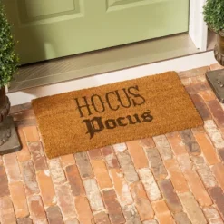 Evergreen 16 X 28 Halloween Greeting Coir Mat, Hocus Pocus For Indoor And Outdoor Decor -Optimal Home Decoration GUEST 049d9d91 2aa4 4a50 932b 151f2955db14