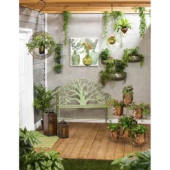 Evergreen Set Of 3 Wall Metal Planter- 12 X 4 X 5, 10 X 10 X 10, 11 X 11 X 11 Inches Fade And Weather Resistant Outdoor Decor 9 Evergreen Set Of 3 Wall Metal Planter- 12 X 4 X 5, 10 X 10 X 10, 11 X 11 X 11 Inches Fade And Weather Resistant Outdoor Decor -Optimal Home Decoration GUEST 05be186a c669 47ea bab0 a0341c5a0957