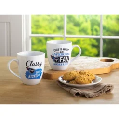 Evergreen Tennessee Titans, Ceramic Cup O'Java 17oz Gift Set -Optimal Home Decoration GUEST 09a8e2a0 b98a 4265 b62b 4a22fd436855