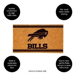 Evergreen Buffalo Bills Logo Turf Mat, Brown- 28 X 16 Inches Indoor Outdoor Doormat 8 Evergreen Buffalo Bills Logo Turf Mat, Brown- 28 X 16 Inches Indoor Outdoor Doormat -Optimal Home Decoration GUEST 0ca08278 0445 4eb4 b811 a4346b348dd5