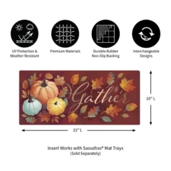 Evergreen Crafted Harvest Sassafras Indoor Outdoor Switch Doormat 10"x1'10" Multicolored 7 Evergreen Crafted Harvest Sassafras Indoor Outdoor Switch Doormat 10"x1'10" Multicolored -Optimal Home Decoration GUEST 0d9cacca e895 425e 8ab2 c6c050e28306