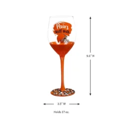 Evergreen Cleveland Browns, 17oz Boxed Stemware