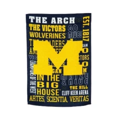 Evergreen Embossed Suede Flag, House Size, University Of Michigan -Optimal Home Decoration GUEST 111b3ddf edd3 482a b93c e4c196c848fe