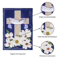 Evergreen Dogwood Blessings Garden Applique Flag 12.5 X 18 Inches Indoor Outdoor Decor -Optimal Home Decoration GUEST 15cbb83d 6cac 4ba5 9024 8fce826ec959