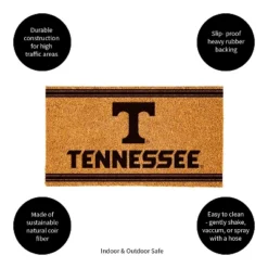 Evergreen University Of Tennessee Logo Turf Mat, Brown- 28 X 16 Inches Indoor Outdoor Doormat -Optimal Home Decoration GUEST 175fb001 1ffc 46dd b52c 880677c59f24