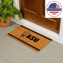 Evergreen Arizona State University Logo Turf Mat, Brown- 28 X 16 Inches Indoor Outdoor Doormat -Optimal Home Decoration GUEST 1b4b0d6d 2126 4b55 af9c d215dc6f2f3f