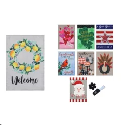 Evergreen Seasonal Burlap Flag Set Of 8 12 Evergreen Seasonal Burlap Flag Set Of 8 -Optimal Home Decoration GUEST 1b6e5c2c af19 443c 8fae 56522c150899