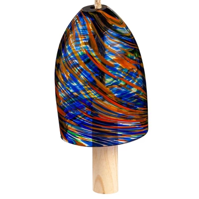 Evergreen 8"H Royal Swirl Chime 2 Evergreen 8"H Royal Swirl Chime - Image 2