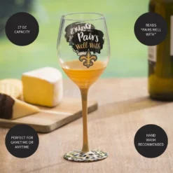 Evergreen New Orleans Saints, 17oz Boxed Stemware -Optimal Home Decoration GUEST 1f239df2 1461 4e8e b151 ce9bfbf10baa