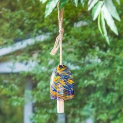 Evergreen 8"H Royal Swirl Chime