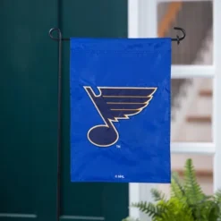 Evergreen NHL St Louis Blues Garden Applique Flag 12.5 X 18 Inches Indoor Outdoor Decor