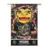 Evergreen NHL Las Vegas Golden Knights Suede House Flag 28 X 44 Inches Outdoor Decor For Homes And Gardens