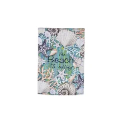 Evergreen The Beach Is Calling Garden Suede Flag 12.5 X 18 Inches Indoor Outdoor Decor