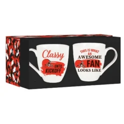 Evergreen Cleveland Browns, Ceramic Cup O'Java 17oz Gift Set -Optimal Home Decoration GUEST 211d8782 b63f 49a0 a054 6ff161a833f8