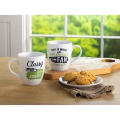 Evergreen Seattle Seahawks, Ceramic Cup O'Java 17oz Gift Set -Optimal Home Decoration GUEST 236c8773 c01a 409c a007 a139686e5ef1