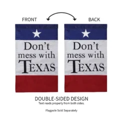 Evergreen Flag Garden Applique Don't Mess With Texas 6 Evergreen Flag Garden Applique Don't Mess With Texas -Optimal Home Decoration GUEST 252ac981 215d 45e1 8e0f d6468d71dfc2
