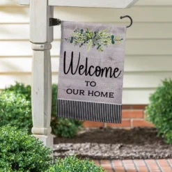 Evergreen Wood Grain Welcome Garden Burlap Flag 12.5 X 18 Inches Indoor Outdoor Decor 10 Evergreen Wood Grain Welcome Garden Burlap Flag 12.5 X 18 Inches Indoor Outdoor Decor -Optimal Home Decoration GUEST 2753e7b6 3664 47d7 8dce afafccb64c03