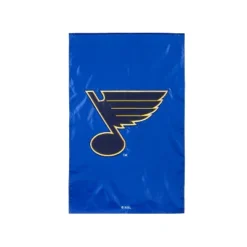 Evergreen NHL St Louis Blues Applique House Flag 28 X 44 Inches Outdoor Decor For Homes And Gardens