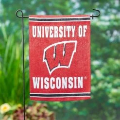 Evergreen Embossed Suede Flag, GDN Size, University Of Wisconsin-Madison -Optimal Home Decoration GUEST 2b57eddb 4460 40c7 8340 7b94cc118996