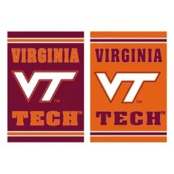 Evergreen NCAA Virginia Tech Suede House Flag 28 X 44 Inches Outdoor Decor For Homes And Gardens