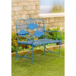 Evergreen Metal School Of Fish Garden Bench -Optimal Home Decoration GUEST 2b9733e5 e70f 499b ad34 52fff15f0d23