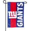 Evergreen NFL New York Giants Embroidered Logo Applique Garden Flag, 12.5 X 18 Inches Indoor Outdoor Double Sided Decor For Football Fans
