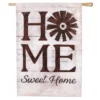 Evergreen Windmill Home Sweet Home Suede House
