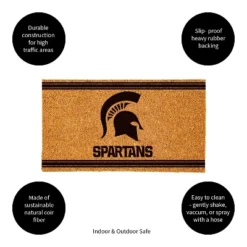 Evergreen Michigan State University Logo Turf Mat, Brown- 28 X 16 Inches Indoor Outdoor Doormat 8 Evergreen Michigan State University Logo Turf Mat, Brown- 28 X 16 Inches Indoor Outdoor Doormat -Optimal Home Decoration GUEST 2d108a99 99ee 4db9 8bae fca6717e3a39
