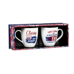 Evergreen New York Giants, Ceramic Cup O'Java 17oz Gift Set