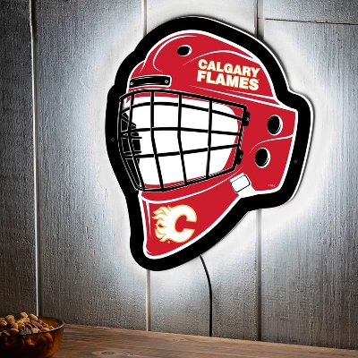 Evergreen Ultra-Thin Edgelight LED Wall Decor, Helmet, Calgary Flames- 15.6 X 19 Inches Made In USA 5 Evergreen Ultra-Thin Edgelight LED Wall Decor, Helmet, Calgary Flames- 15.6 X 19 Inches Made In USA - Image 5