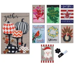 Evergreen Seasonal Burlap Flag Set Of 8 11 Evergreen Seasonal Burlap Flag Set Of 8 -Optimal Home Decoration GUEST 2ef6b08b f405 4262 bfb3 da06094ff25b