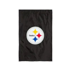 Evergreen NFL Pittsburgh Steelers Applique House Flag 28 X 44 Inches Outdoor Decor For Homes And Gardens