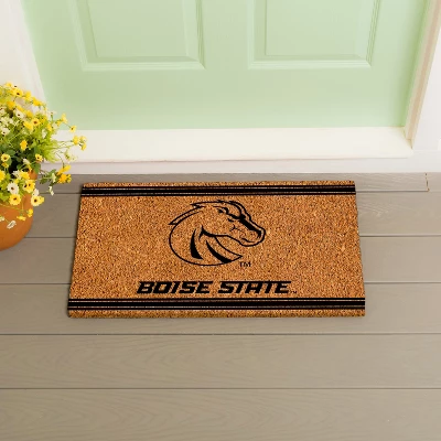 Evergreen Boise State University Logo Turf Mat, Brown- 28 X 16 Inches Indoor Outdoor Doormat 4 Evergreen Boise State University Logo Turf Mat, Brown- 28 X 16 Inches Indoor Outdoor Doormat - Image 4
