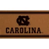 Evergreen University Of North Carolina Logo Turf Mat, Brown- 28 X 16 Inches Indoor Outdoor Doormat