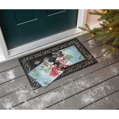 Evergreen Snowman Snuggles Sassafras Switch Puzzle Mat 11.5 X 10 Inches Indoor And Outdoor Decor 2 Evergreen Snowman Snuggles Sassafras Switch Puzzle Mat 11.5 X 10 Inches Indoor And Outdoor Decor - Image 2