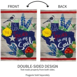 Evergreen Flag Texas In My Soul Garden Linen Flag -Optimal Home Decoration GUEST 35d657aa 9f6e 4d19 82eb f89c91b0309e
