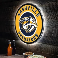 Evergreen Ultra-Thin Edgelight LED Wall Decor, Round, Nashville Predators- 23 X 23 Inches Made In USA 9 Evergreen Ultra-Thin Edgelight LED Wall Decor, Round, Nashville Predators- 23 X 23 Inches Made In USA -Optimal Home Decoration GUEST 3733ad8e 09a5 4993 b0ec fb023295a8f4