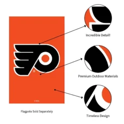 Evergreen NHL Philadelphia Flyers Applique House Flag 28 X 44 Inches Outdoor Decor For Homes And Gardens -Optimal Home Decoration GUEST 3a752ae2 31ea 4d86 8b9e 6813d5787447