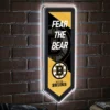 Evergreen Ultra-Thin Glazelight LED Wall Decor, Pennant, Boston Bruins- 9 X 23 Inches Made In USA