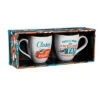Evergreen Miami Dolphins, Ceramic Cup O'Java 17oz Gift Set