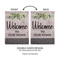 Evergreen Wood Grain Welcome Garden Burlap Flag 12.5 X 18 Inches Indoor Outdoor Decor 8 Evergreen Wood Grain Welcome Garden Burlap Flag 12.5 X 18 Inches Indoor Outdoor Decor -Optimal Home Decoration GUEST 3e5150cc 2e73 4ae1 b7ef b12c28108827