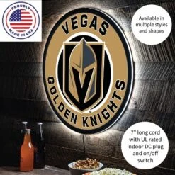 Evergreen Ultra-Thin Edgelight LED Wall Decor, Round, Vegas Golden Knights- 23 X 23 Inches Made In USA 8 Evergreen Ultra-Thin Edgelight LED Wall Decor, Round, Vegas Golden Knights- 23 X 23 Inches Made In USA -Optimal Home Decoration GUEST 3fce6c79 180f 468d a6f2 ead99e7be2b3
