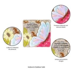 Evergreen 10" X 10" Beautiful Memories Memorial Stepping Stone, Indoor And Outdoor Decor For Home, Lawn And Garden 7 Evergreen 10" X 10" Beautiful Memories Memorial Stepping Stone, Indoor And Outdoor Decor For Home, Lawn And Garden -Optimal Home Decoration GUEST 43a618b4 c1e4 4d4a a650 8ed3b7152547