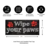 Evergreen Wipe Your Paws Sassafras Indoor Outdoor Switch Doormat 1'10"x10" Multicolored