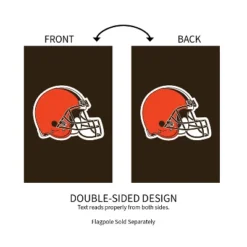 Evergreen NFL Cleveland Browns Applique House Flag 28 X 44 Inches Outdoor Decor For Homes And Gardens -Optimal Home Decoration GUEST 46411db2 37e2 45a1 9468 6ccebb9650a0