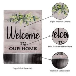 Evergreen Wood Grain Welcome Garden Burlap Flag 12.5 X 18 Inches Indoor Outdoor Decor 9 Evergreen Wood Grain Welcome Garden Burlap Flag 12.5 X 18 Inches Indoor Outdoor Decor -Optimal Home Decoration GUEST 46c489c4 cb61 4353 be0d b7baba88b90c