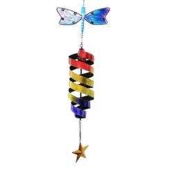 Home & Garden Garden Friends Wind Twirle - One Twirler 31.0 Inches - Rainbow Colors Yard Decor - - Metal - Multicolored -Optimal Home Decoration GUEST 49735eef 8cfd 41ef 9c86 30b07d2ebc26