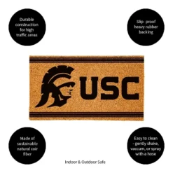 Evergreen University Of Southern California Logo Turf Mat, Brown- 28 X 16 Inches Indoor Outdoor Doormat -Optimal Home Decoration GUEST 49cf50ae d0c7 418c b412 b5905d05cf4e